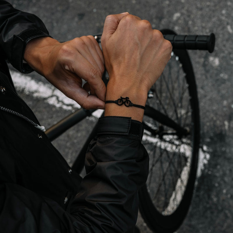 Black Bike Bracelet – Sailbrace